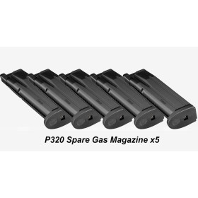 TOKYO MARUI - Set of 5 P320 Spare Magazine