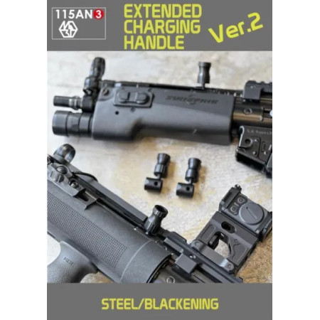 115×M-3D - MP5 Extended Charging Handle Ver.2 for Tokyo Marui Next Gen