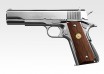 COLT GOVERNMENT SERIES'70 NICKEL FINISH