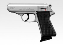 TOKYO MARUI - New GINDAN Airgun Real Finish Series Police Pistol SS Real Silver