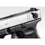 GLOCK18C Silver Slide AEP