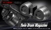 Tokyo Marui 1200rds Drum Magazine for M4/M16 AEG (manual)