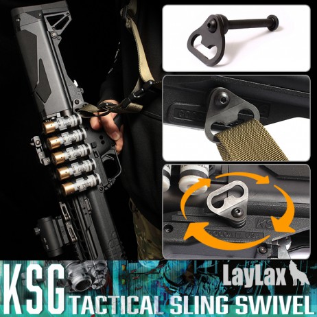 LAYLAX/FIRST FACTORY - KSG Tactical Sling Swivel