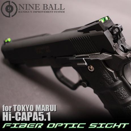 LAYLAX/NINE BALL - Fiber Optic Sights for Tokyo Marui HiCapa 5.1