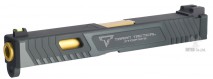 NOVA - Glock17 Taran Tactical Innovations TTI Combat Master Custom Slide Black For Tokyo Marui Glock Series