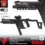 LAYLAX / Nitro.Vo - KRISS VECTOR Keymod Rail Handguard (Size : S/M/L)