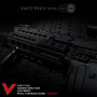 LAYLAX / Nitro.Vo - KRISS VECTOR Keymod Rail Handguard (Size : S/M/L)