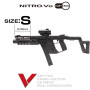 LAYLAX / Nitro.Vo - KRISS VECTOR Keymod Rail Handguard (Size : S/M/L)