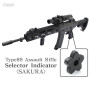 LAYLAX/FIRST FACTORY - Tokyo Marui Type 89 SAKURA Shape Fire Selector Indicator