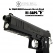 LAYLAX/NINE BALL - Tokyo Marui HiCapa E Silencer Attachment (AEP / Fixed Electric Handgun)