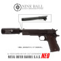 LAYLAX/NINE BALL - Tokyo Marui M1911A1 Metal Outer Barrel SAS NEO