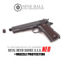 LAYLAX/NINE BALL - Tokyo Marui M1911A1 Metal Outer Barrel SAS NEO + Muzzle Protector