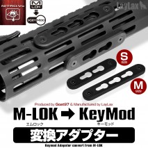 LAYLAX / Nitro.Vo - M-LOK to Keymod Adaptor