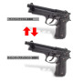 LAYLAX/NINE BALL - Tokyo Marui  M9A1/US.M9 Metal Outer Barrel SAS NEO 14mm CW & CCW