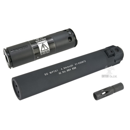 ANGRY GUN - MP7A1 QD SUPPRESSOR & STEEL FLASH HIDER with BB TRACER